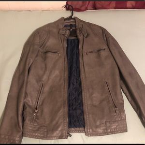 Calvin Klein leather jacket